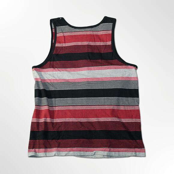 LRG Men's Red and Black Sleeveless Tank Top - Large - Picture 2 of 2